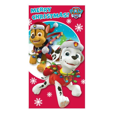 Paw Patrol Merry Christmas Card £2.10